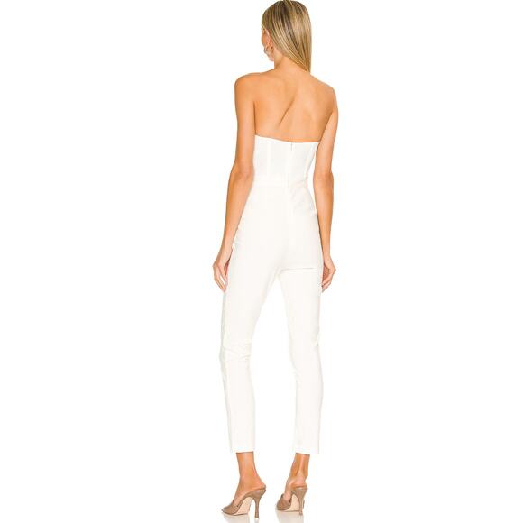 NBD Hastings Jumpsuit in Off White NWT Size Small - Picture 4 of 4